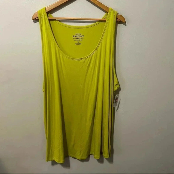 NWT Super Soft Scoop Neck Layering Tank 4X - Picture 3 of 7